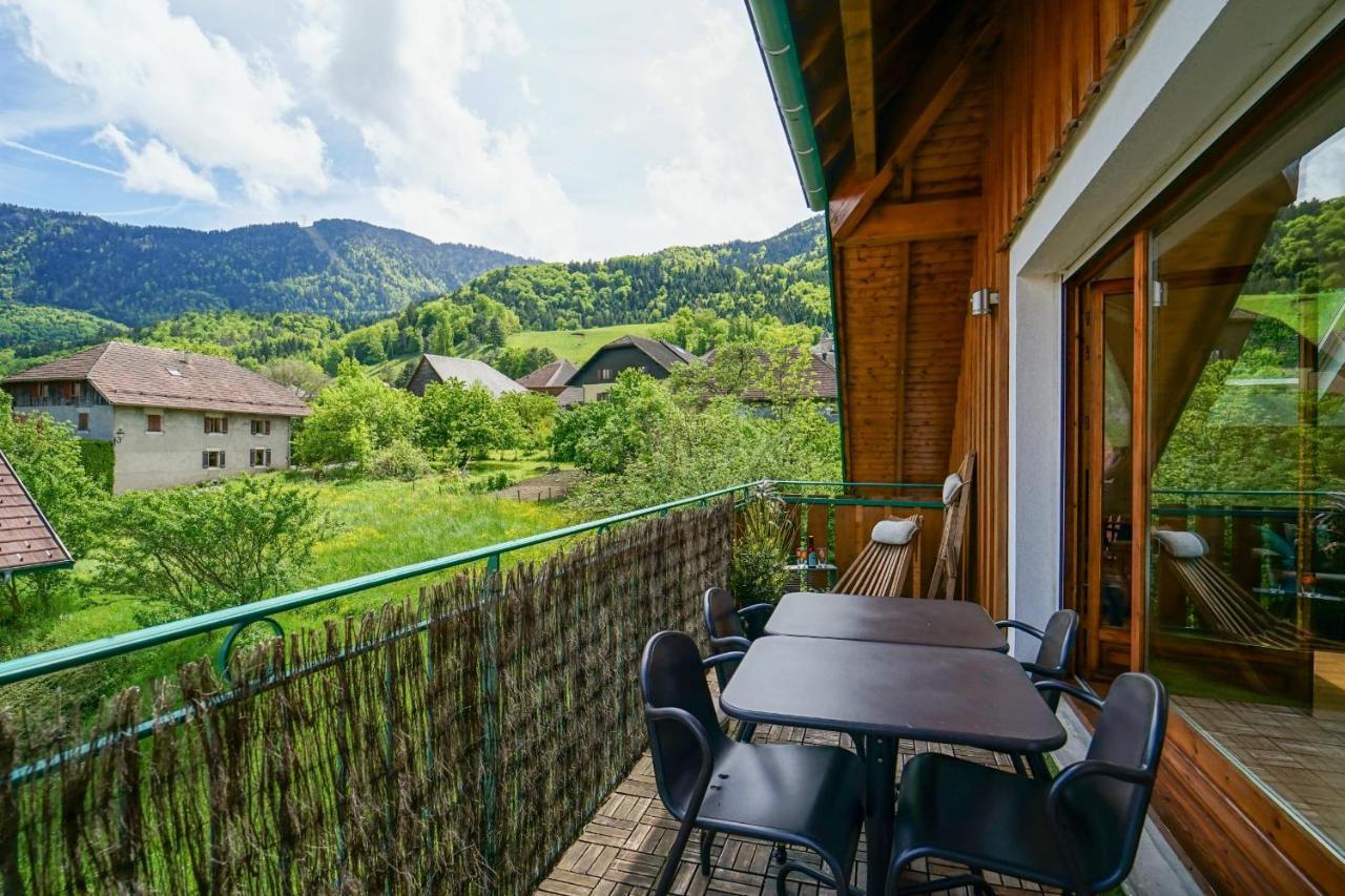 Les Aravis - Apartment For 6 People 5Min From The Lake Giez ภายนอก รูปภาพ