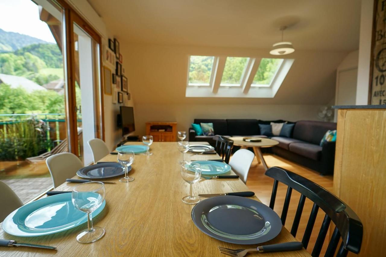 Les Aravis - Apartment For 6 People 5Min From The Lake Giez ภายนอก รูปภาพ